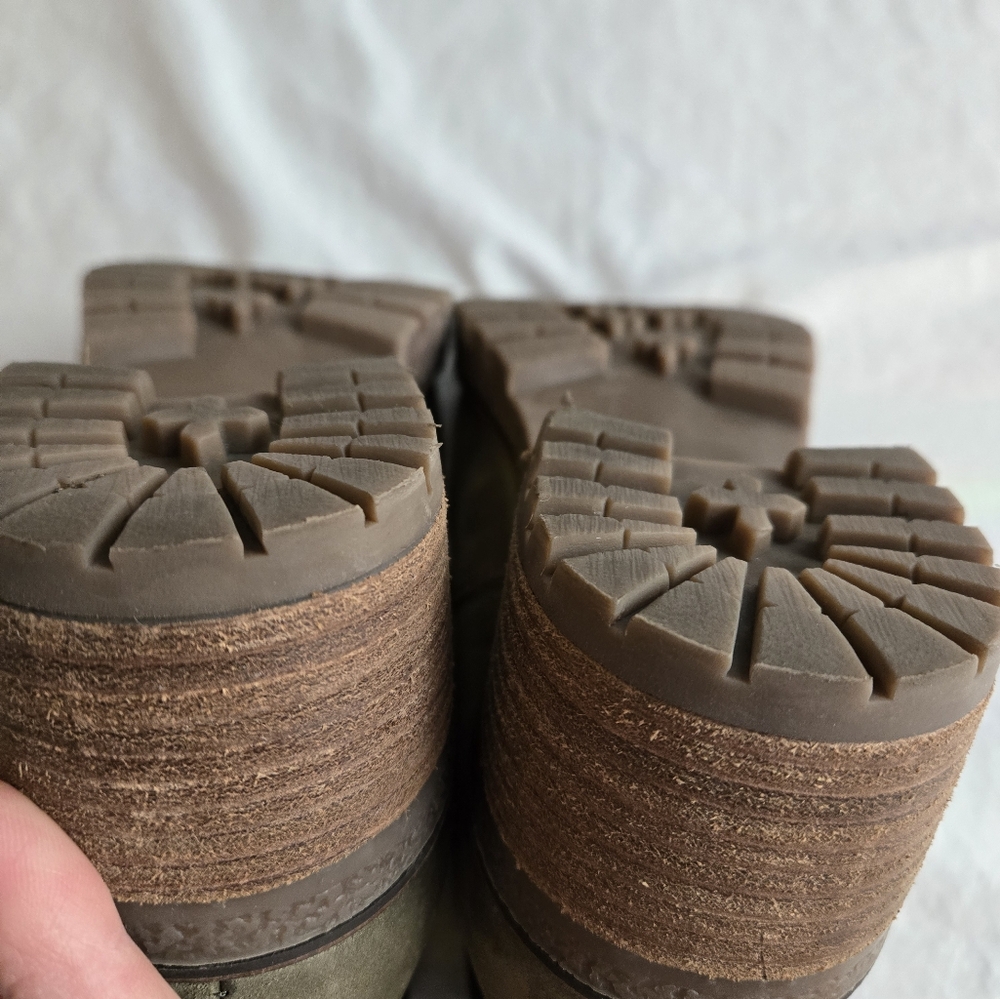 Bos & Co Mass Sage Green Waterproof Boot Women's 38 or 7-7.5 Fall Winter Booties - Picture 8 of 12